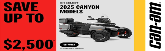 You are currently viewing Save up to $2,500 on 2025 Canyon models