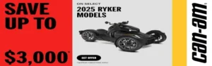 Read more about the article Save up to $3,000 on 2025 Ryker models