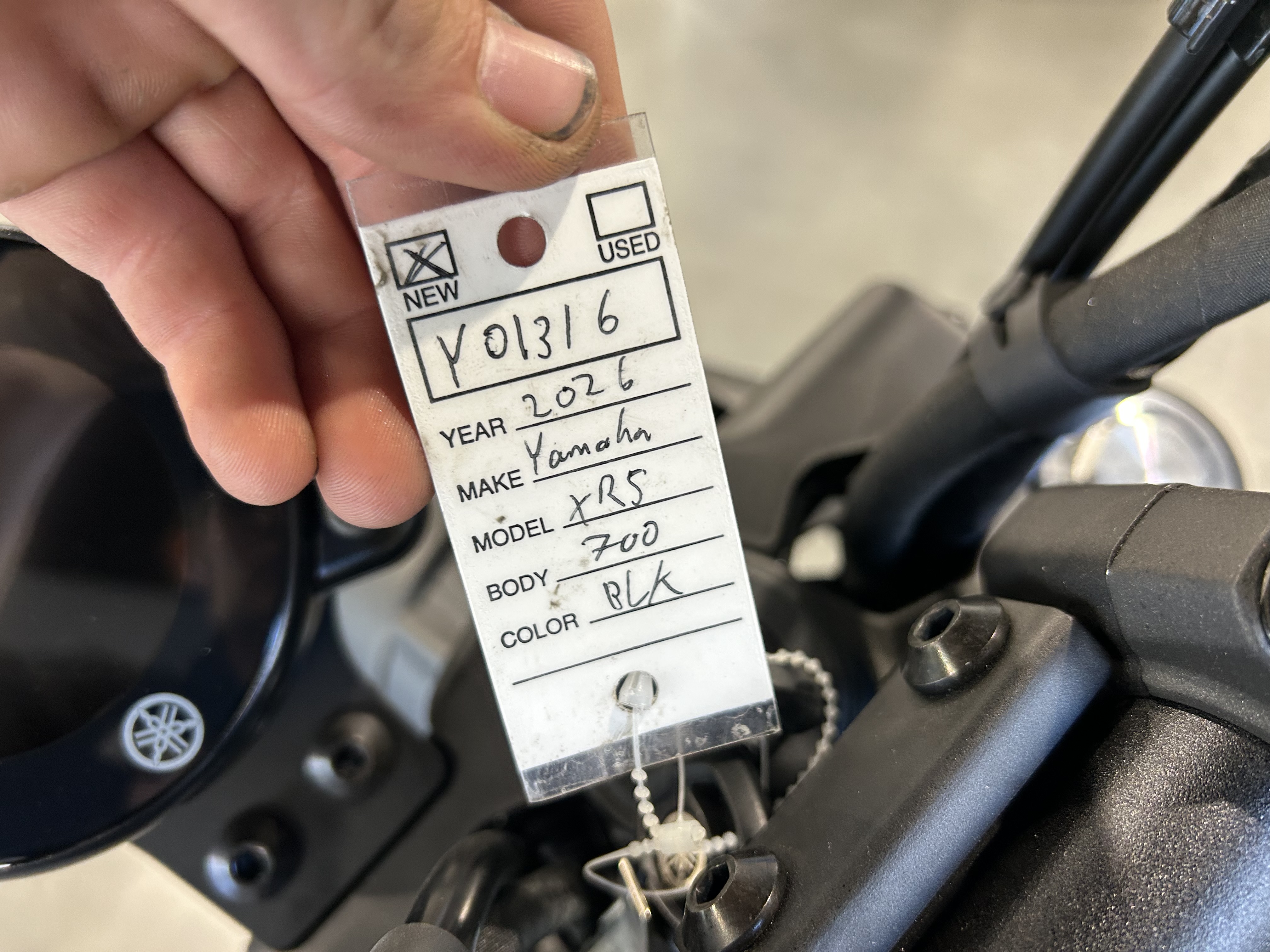 2026 Yamaha XSR700 Motorcycle
