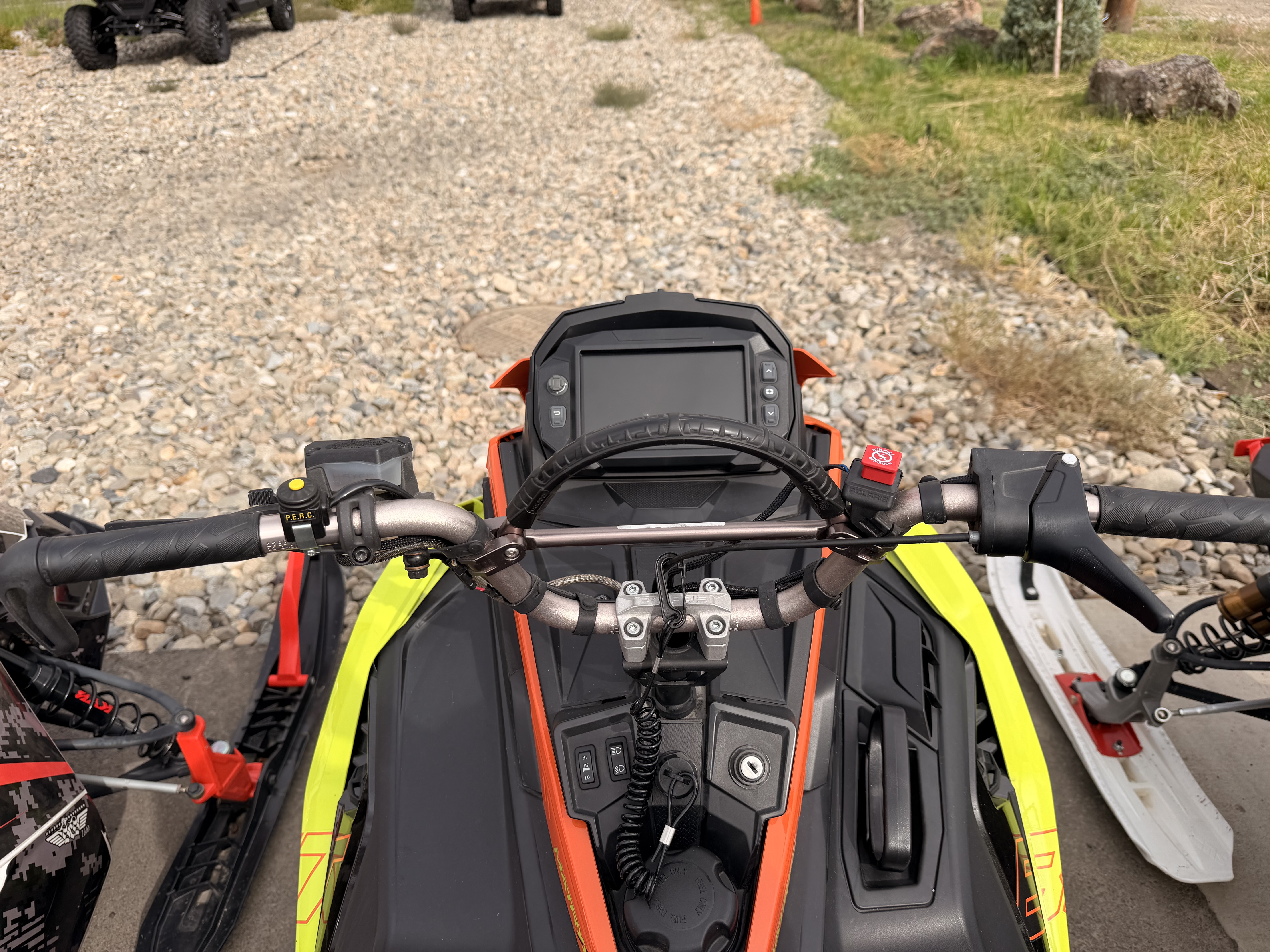 2023 Polaris Patriot Boost RMK Khaos Slash 155 SNOWMOBILE
